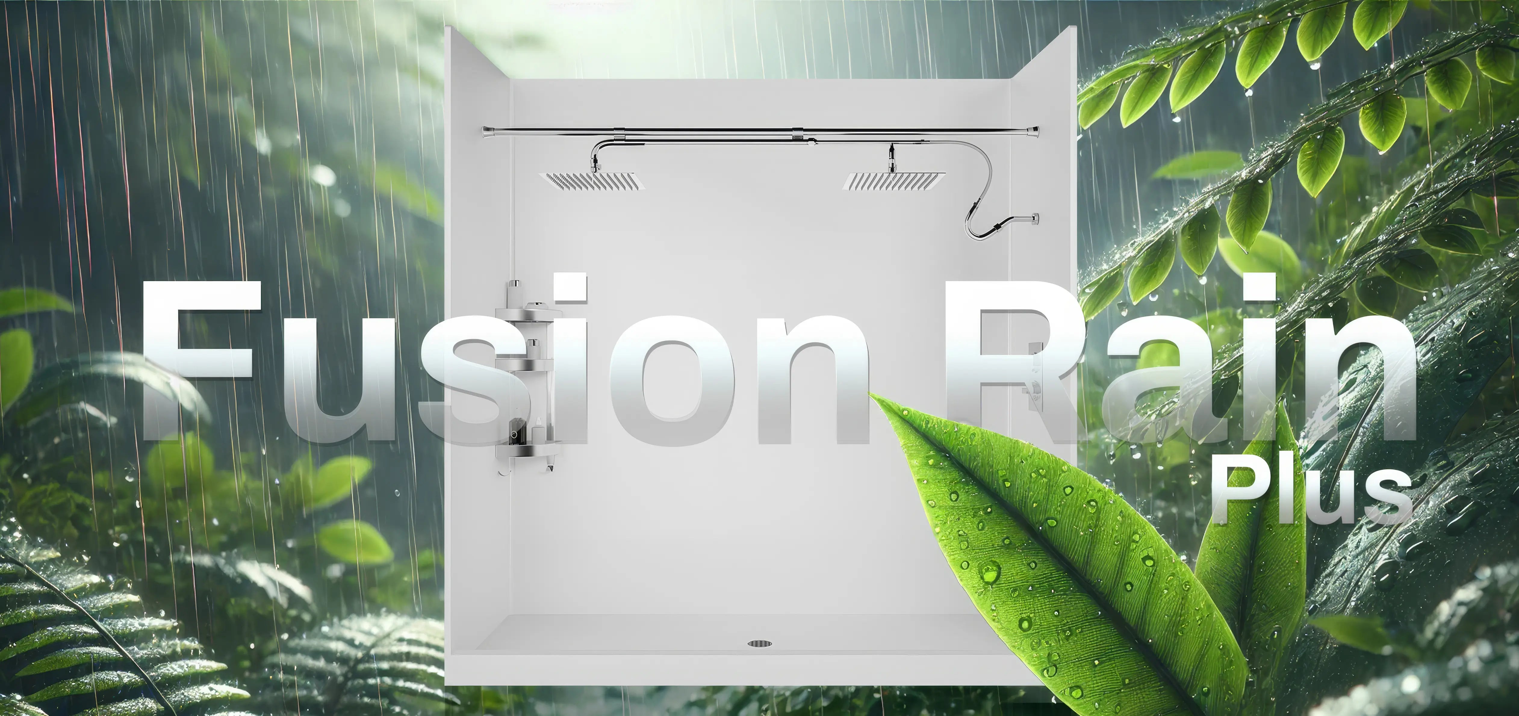 Fusion Rain Plus Shower System Background