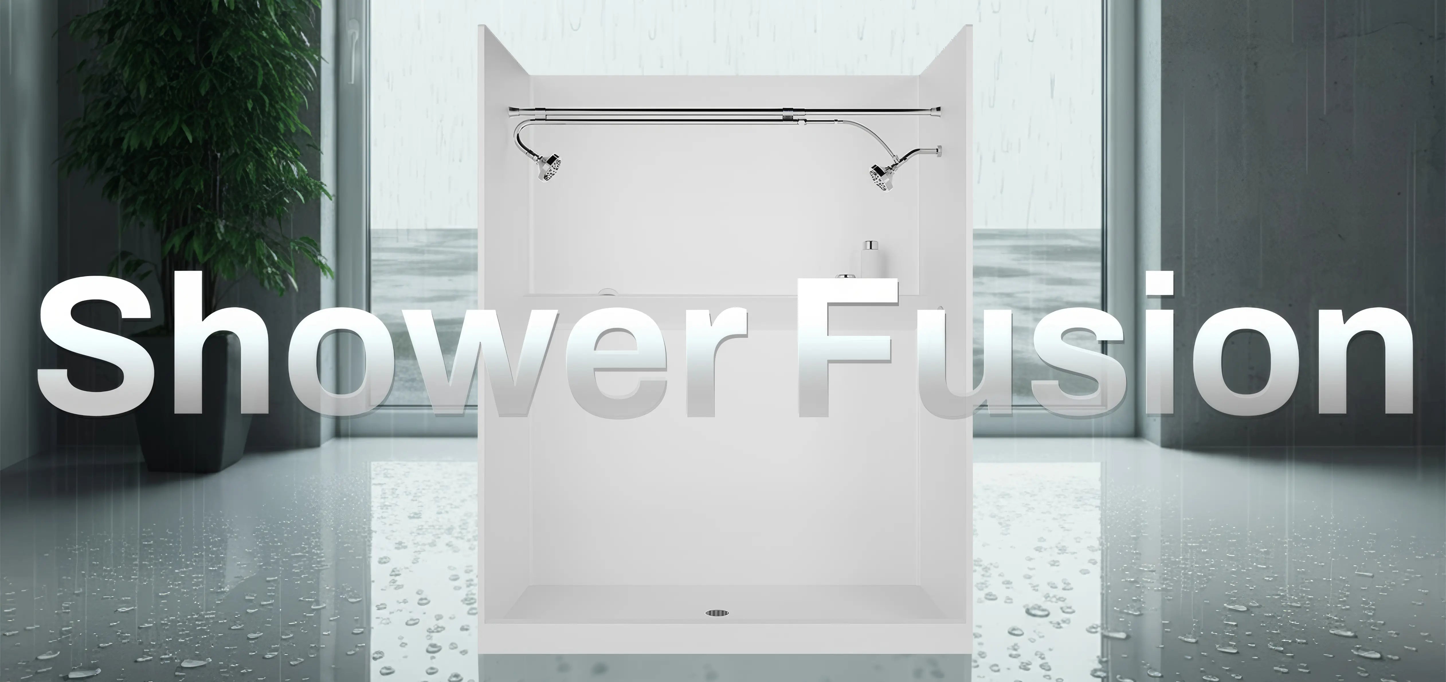 showerFusion dual shower-head experience