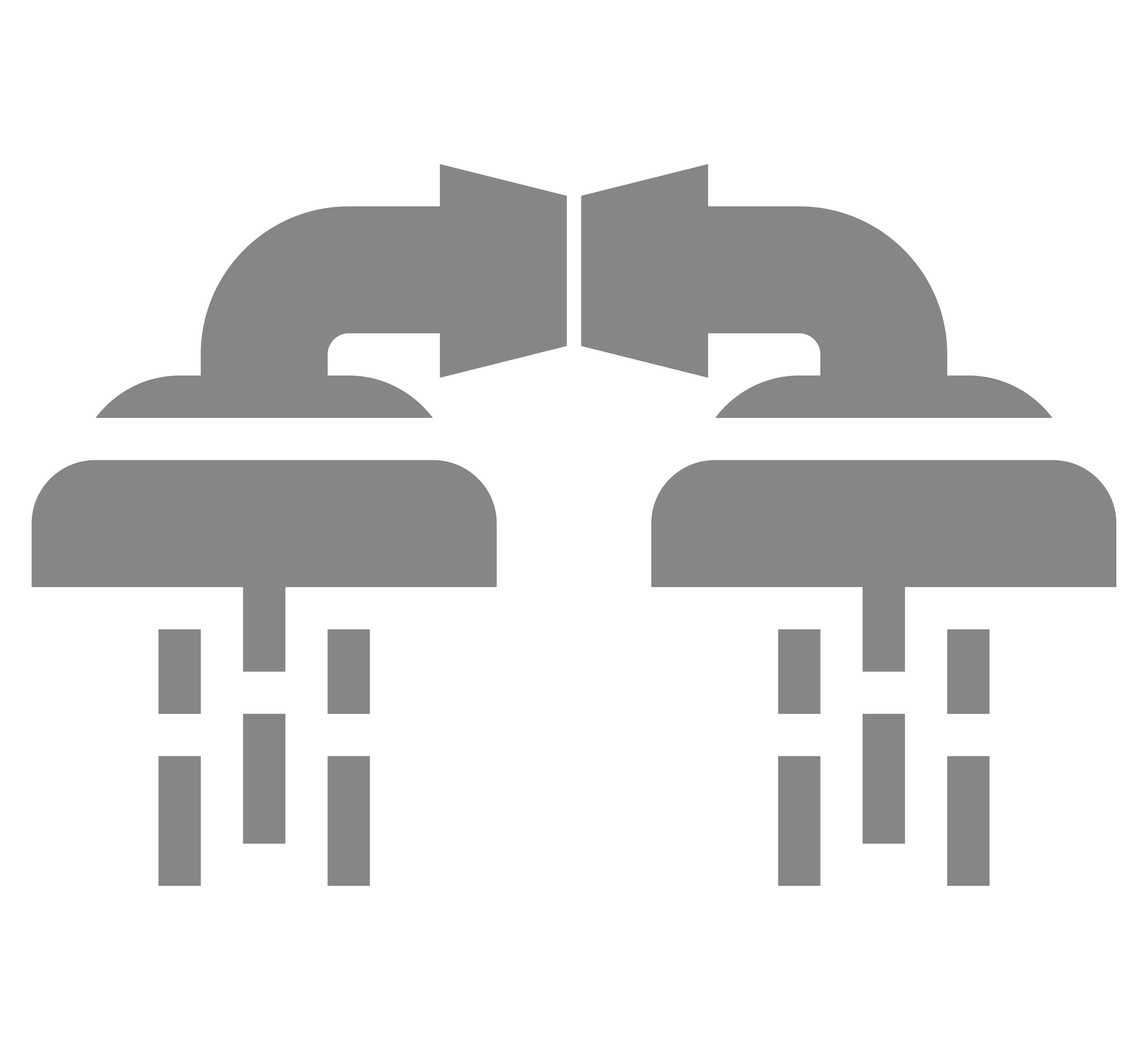 Dual Shower Heads Icon