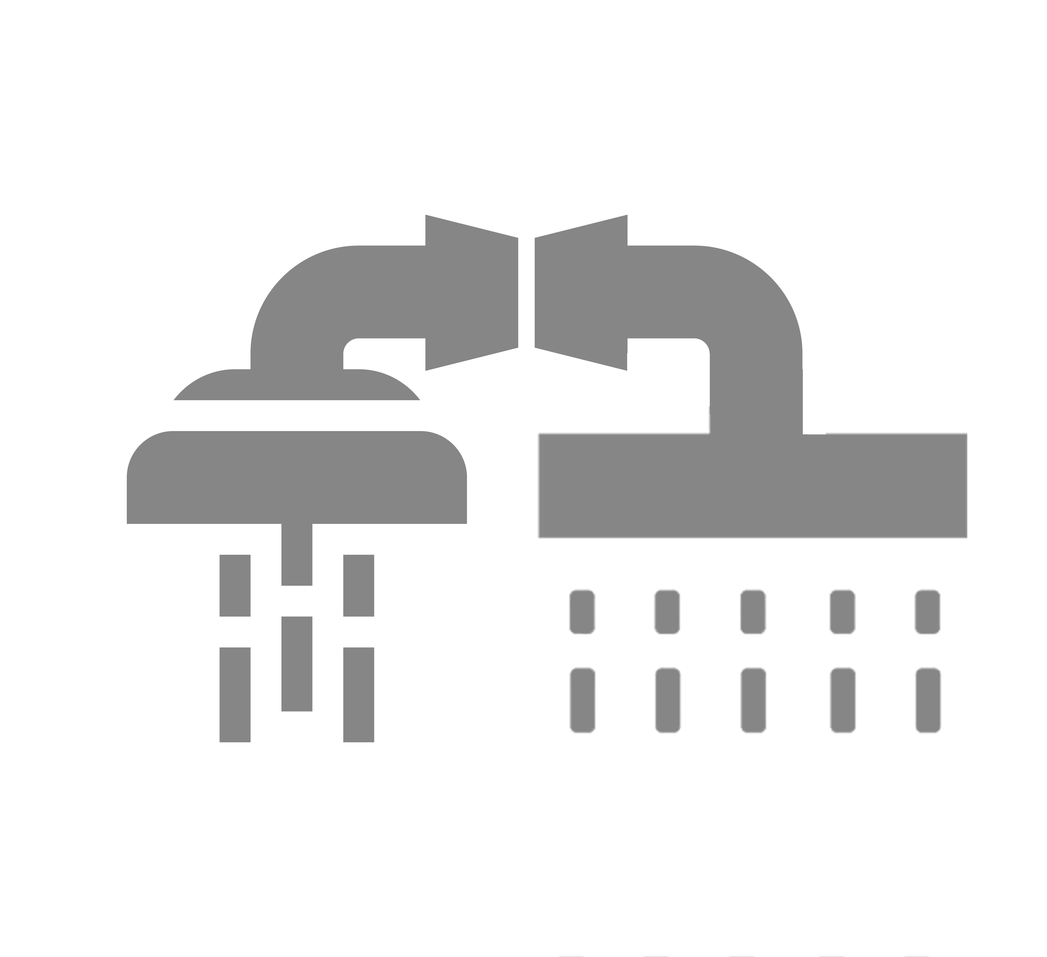 Dual Shower Heads Icon