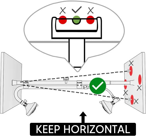 Leveling the Curtain Rod Instructions