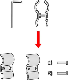 Separate the Clip Halves